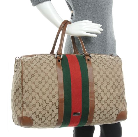 gucci duffle bag cheap|gucci duffle bag used.